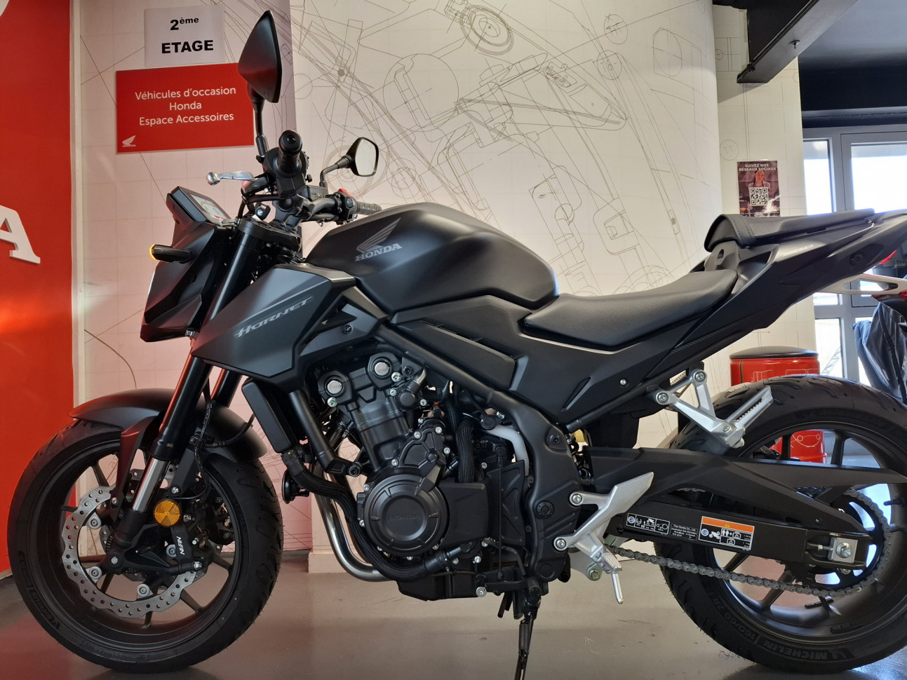 HONDA CB 500 HORNET ABS ELIGIBLE A2 - 118€/MOIS*