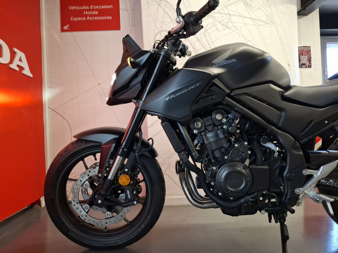 HONDA CB 500 HORNET ABS ELIGIBLE A2 - 118€/MOIS*