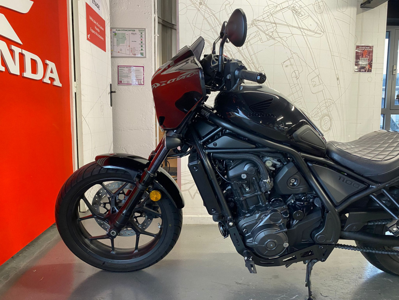 HONDA CMX 1100 REBEL DCT Touring équipé - Dépôt vente - 220.05€/ MOIS*