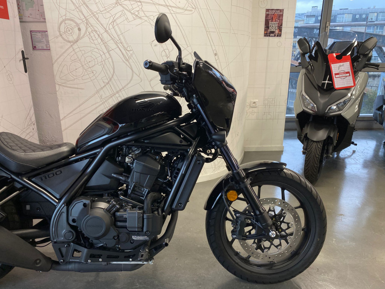 HONDA CMX 1100 REBEL DCT Touring équipé - Dépôt vente - 220.05€/ MOIS*