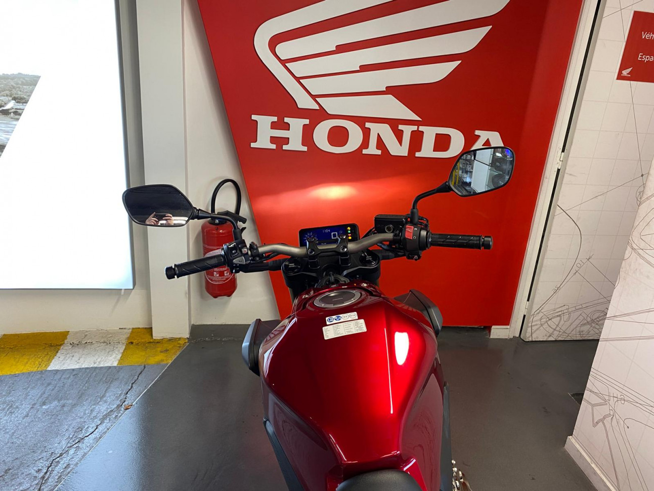 HONDA CB 650 R BRIDABLE A2 