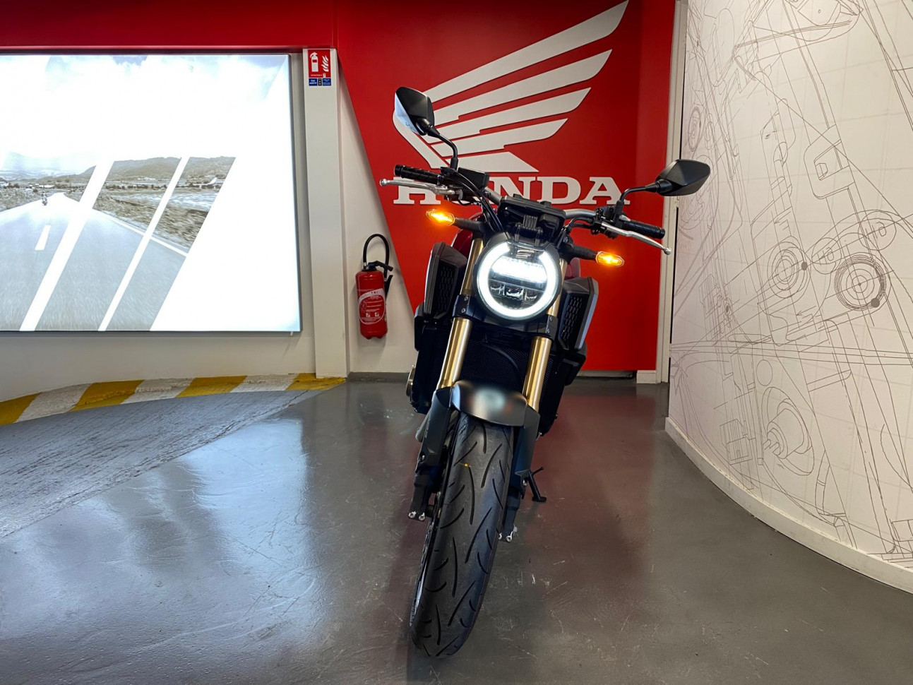 HONDA CB 650 R BRIDABLE A2 