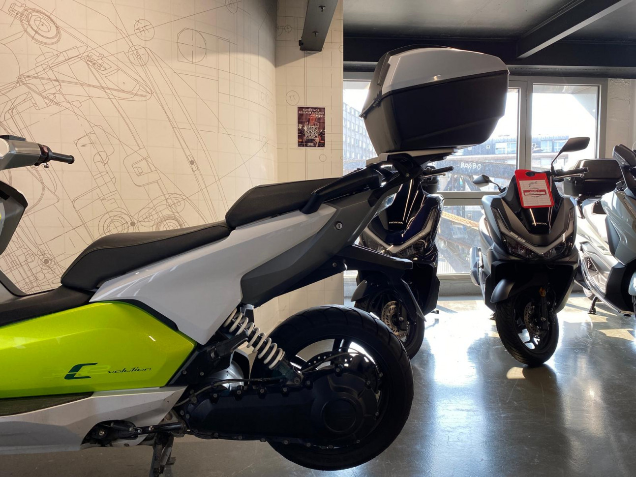 BMW C EVOLUTION Equivalent 125cm3 