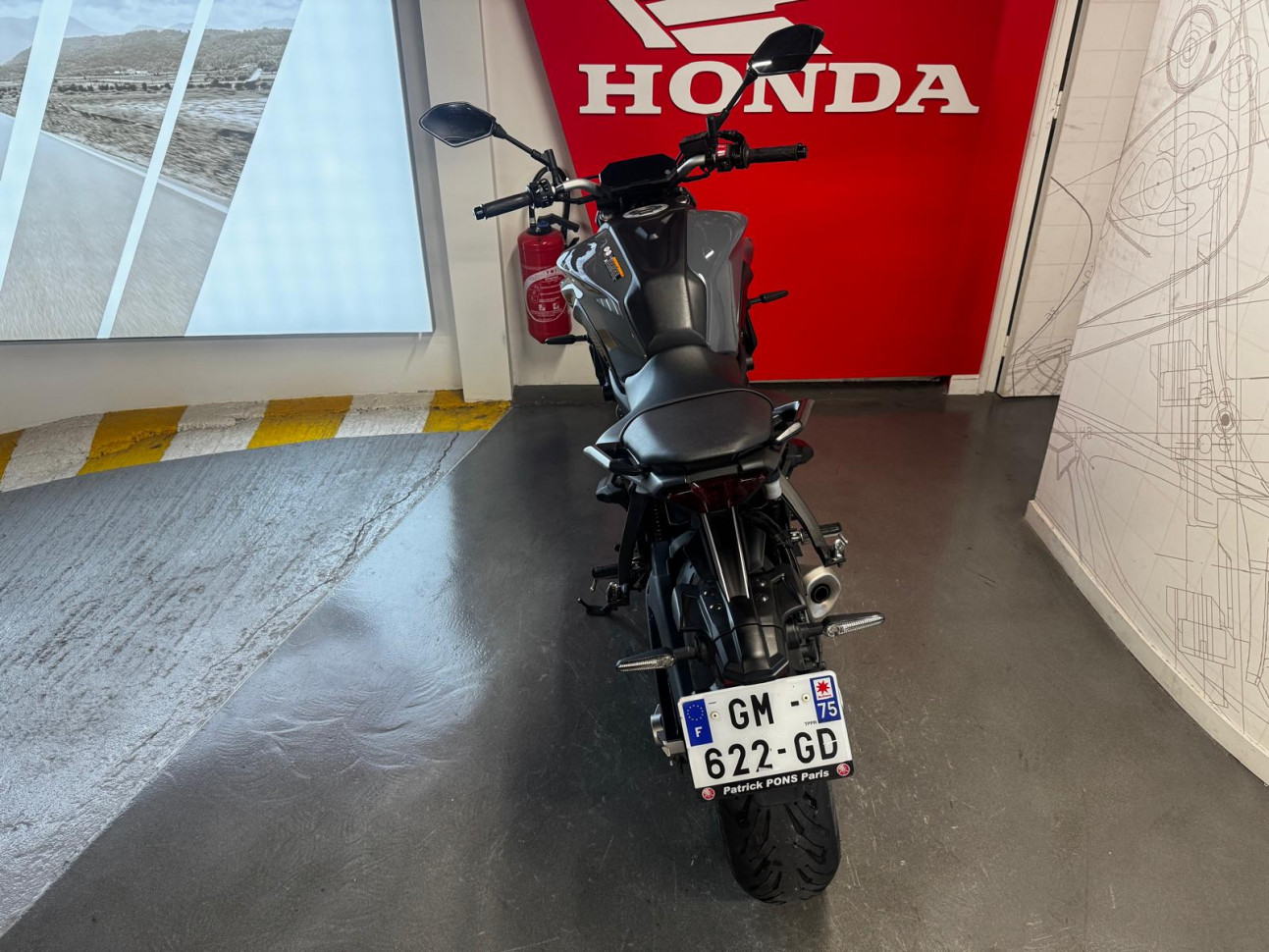 YAMAHA MT-07 BRIDÉE A2 - 