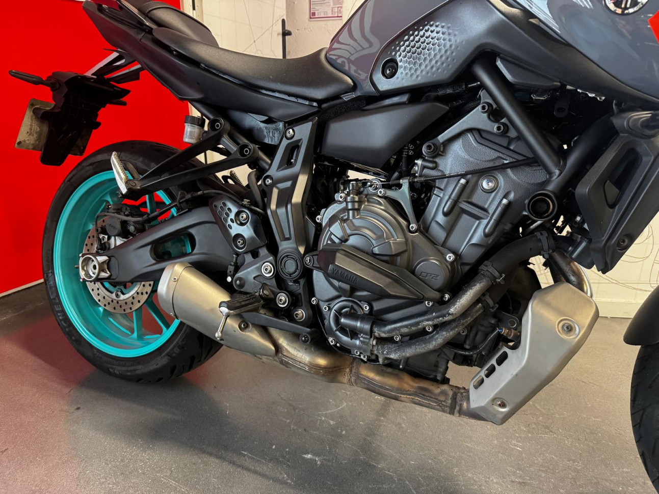 YAMAHA MT-07 BRIDÉE A2 - 