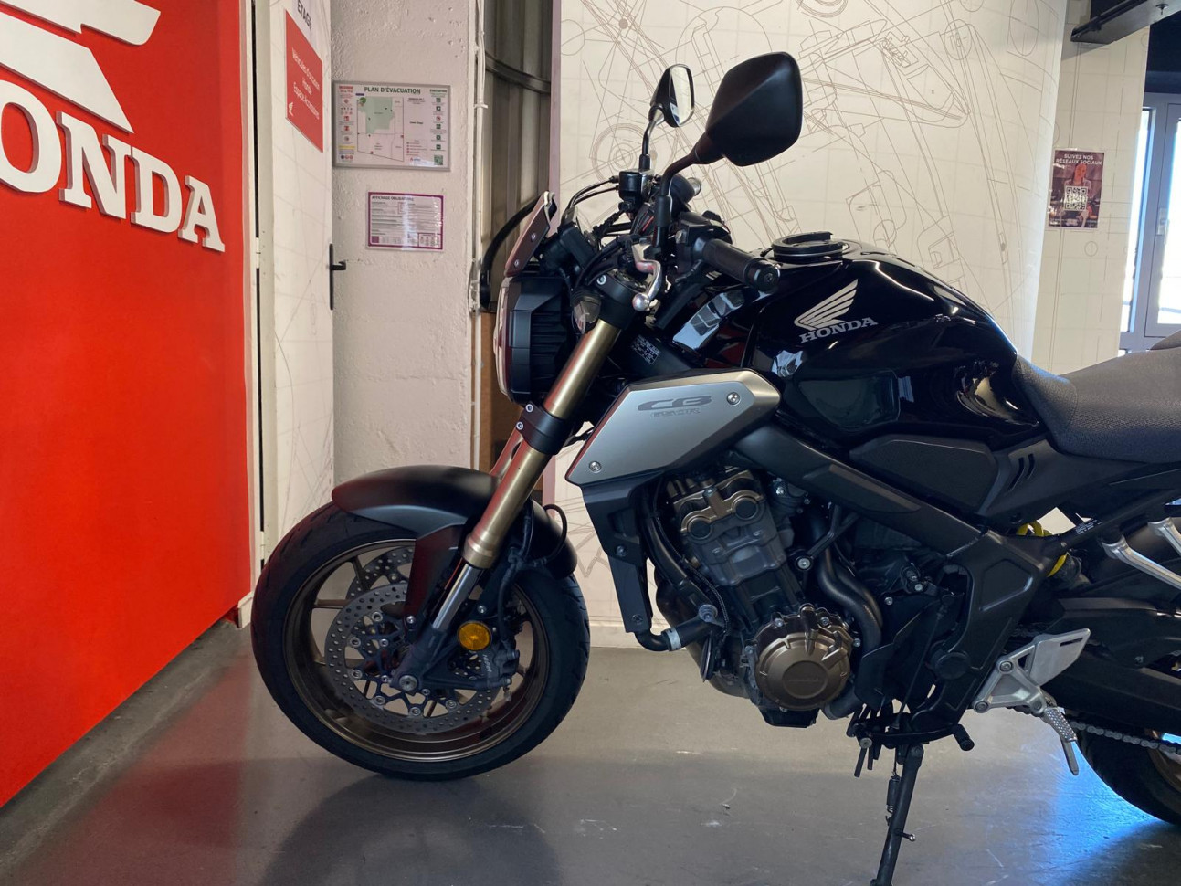 HONDA CB650R Neo Sports Café BRIDABLE A2 - 111.05€/mois*