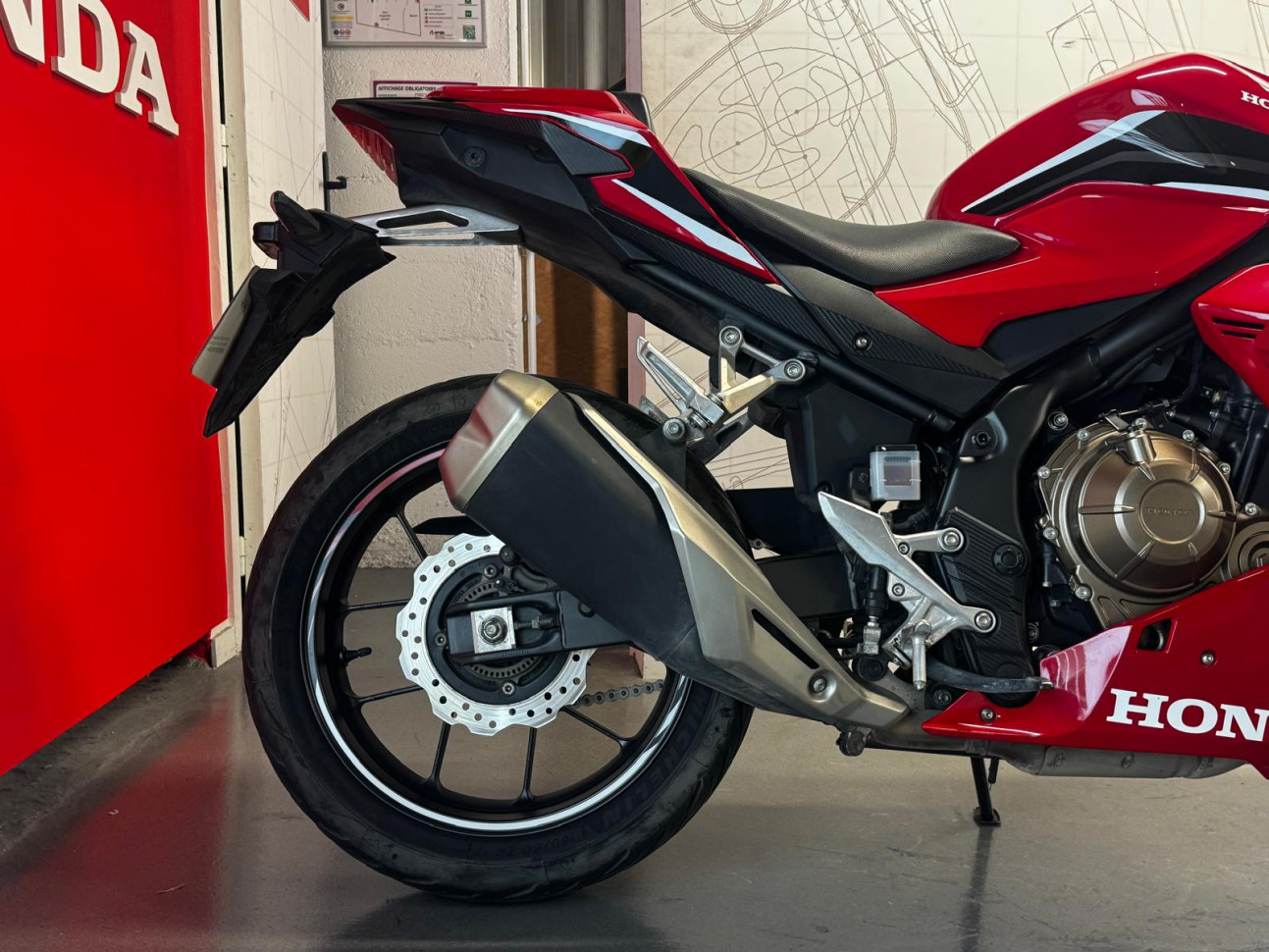 HONDA CBR 500 R - Garantie constructeur - 138€/mois*