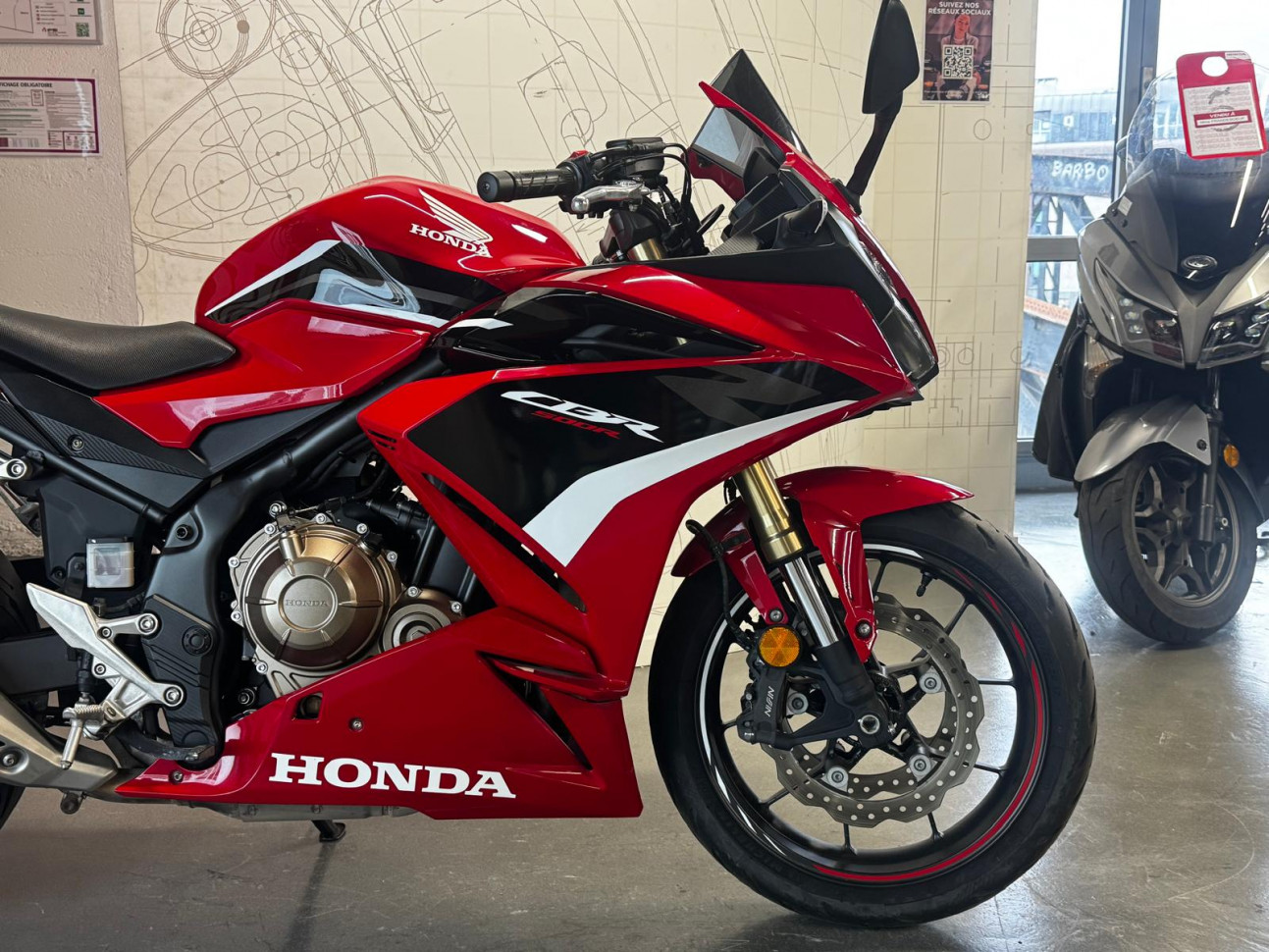 HONDA CBR 500 R - Garantie constructeur - 138€/mois*