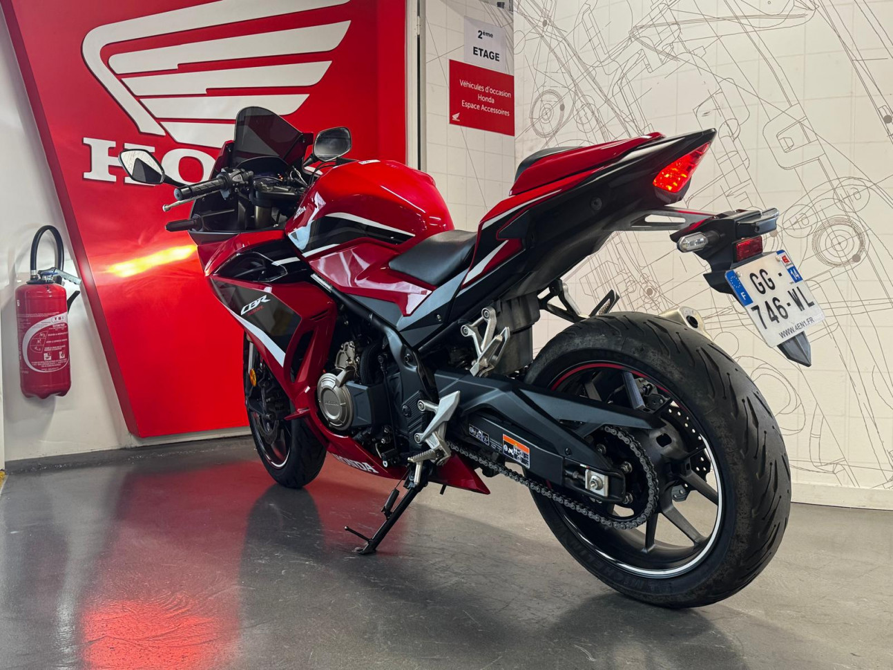 HONDA CBR 500 R - Garantie constructeur - 138€/mois*