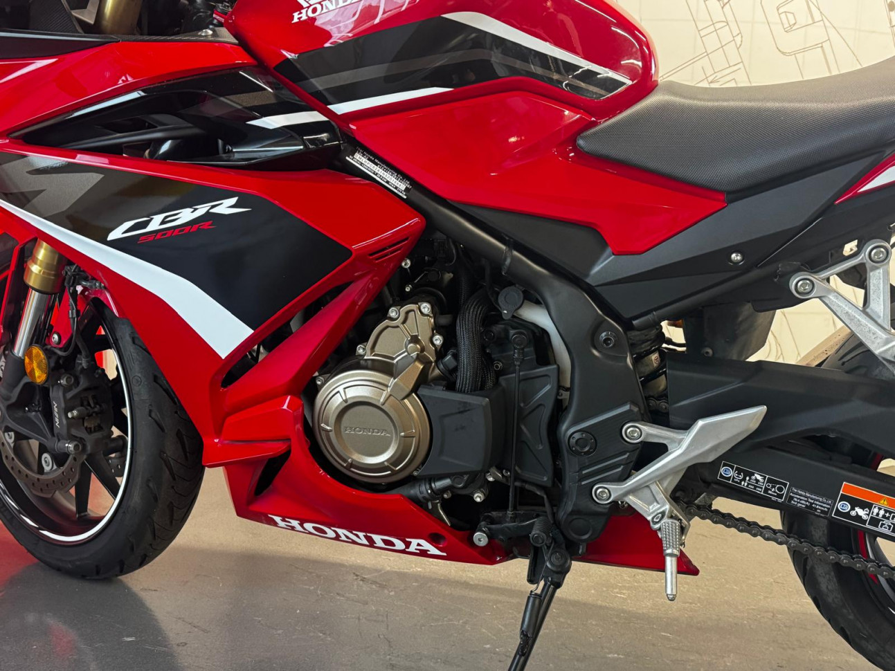 HONDA CBR 500 R - Garantie constructeur - 138€/mois*